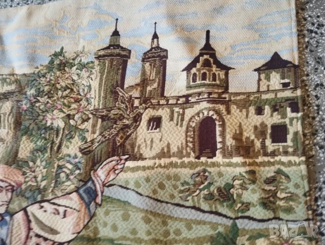 стар килим за стена-викториански мотив, снимка 4 - Други ценни предмети - 47738478