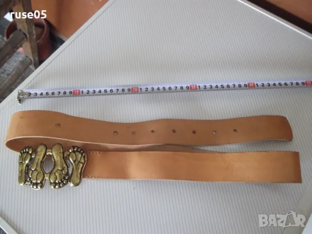 Колан кожен - 1, снимка 4 - Колани - 49700796