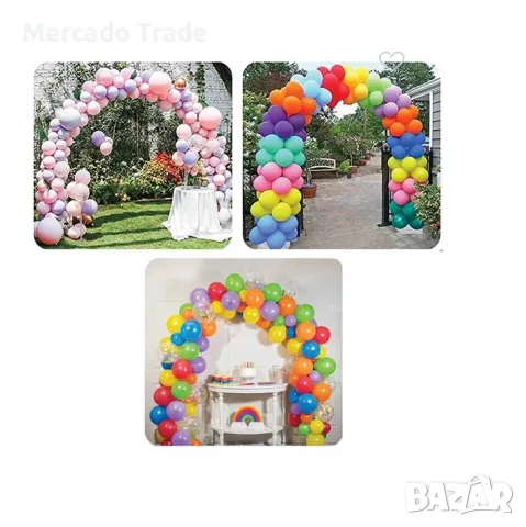 Декоративна основа за подова арка Mercado Trade, За 210 балона, 6м.