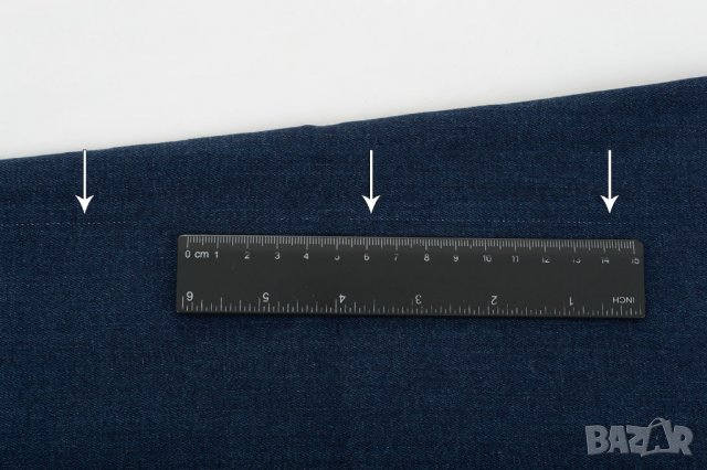 Тъмносини дамски 9/10 дънки с висока талия марка Tatuum W31/EU44, снимка 9 - Дънки - 31589703