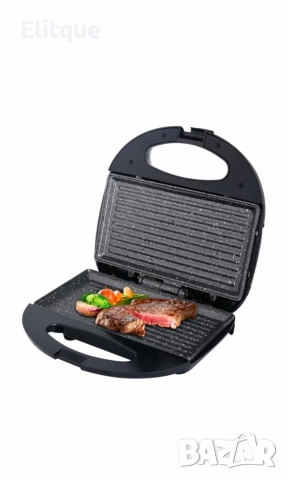 Тостер преса за сандвичи и грил Lexical LSM-2511,750W,незалепващи плочи, снимка 4 - Тостери - 52870835