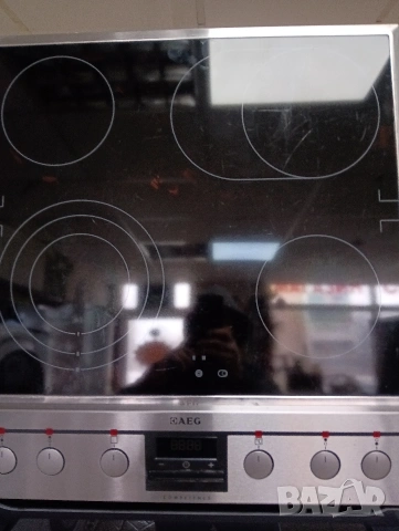 Иноксова печка за вграждане АЕГ Aeg Made in Germany с две години гаранция!, снимка 2 - Печки, фурни - 53195896
