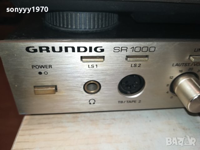 GRUNDIG SR-1000 ИЛИ GRUNDIG PS-3500 ВНОС GERMANY 2709231055, снимка 5 - Ресийвъри, усилватели, смесителни пултове - 42336722