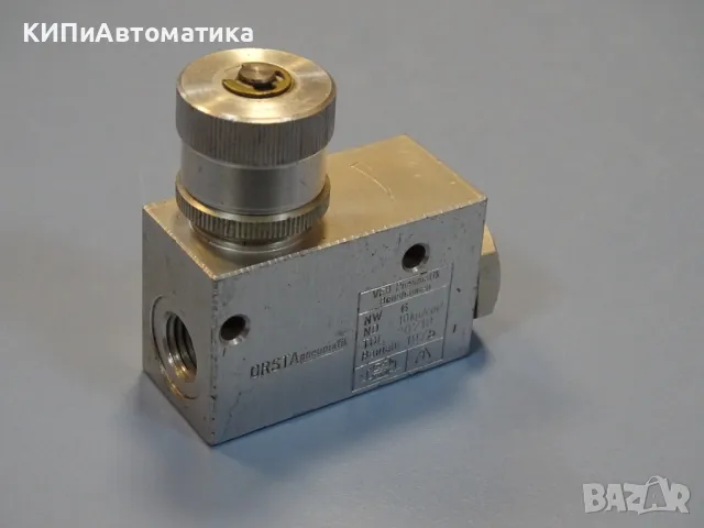 пневматичен дросел клапан ORSTA NW6 throttle valve TGL20718, снимка 5 - Резервни части за машини - 47673878