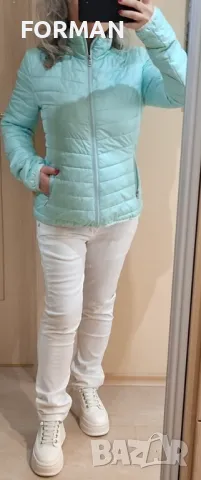 Преходно яке в цвят мента , снимка 6 - Якета - 49592426