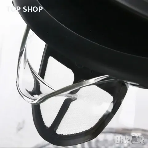 Стъклена електрическа кана Чайник Emerio 1.7L безжичен без BPA, снимка 5 - Кани - 49049643