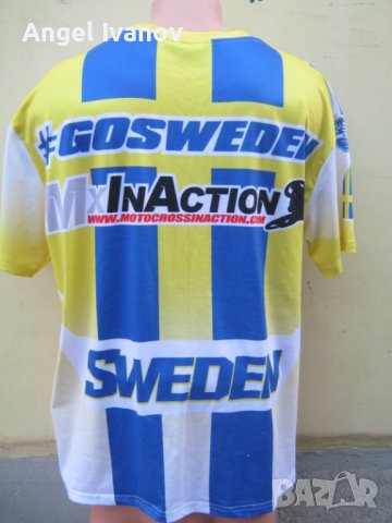 Тениска от мотоциклетизъм - Швеция, снимка 6 - Други спортове - 38205575