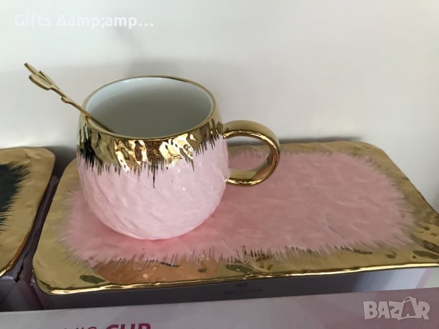 Луксозен порцеланов сет за кафе или чай