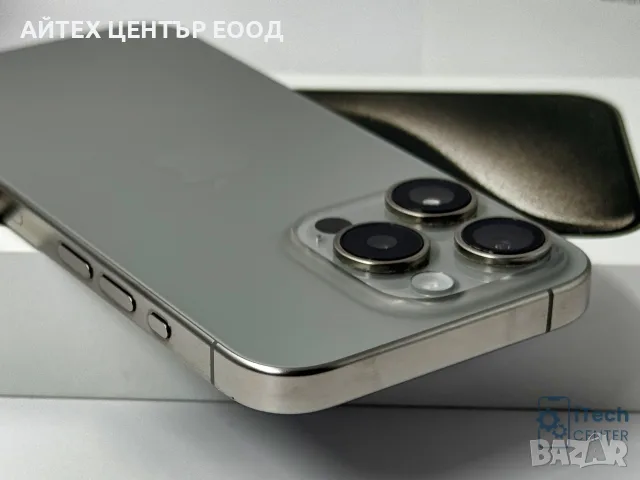 iPhone 15 Pro, 128GB, Natural Titanium, 100% батерия, ОТЛИЧЕН, 2г. ГАРАНЦИЯ!, снимка 7 - Apple iPhone - 56005564