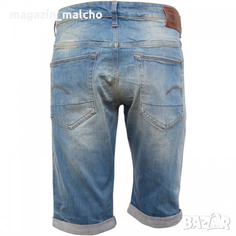 МЪЖКИ КЪСИ ДЪНКИ - G-STAR RAW 3301 Custom Denim Shorts; размер: W28 , снимка 2 - Къси панталони - 30324625