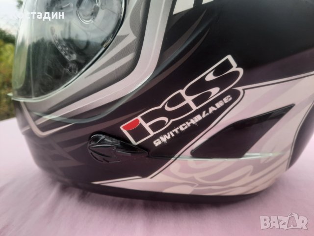 Мото каска IXS Switchblade размер 57см. М  , снимка 7 - Аксесоари и консумативи - 42192935
