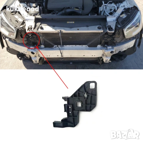 Щипка за захващане на фар Mercedes GLC W253, снимка 3 - Части - 54200131