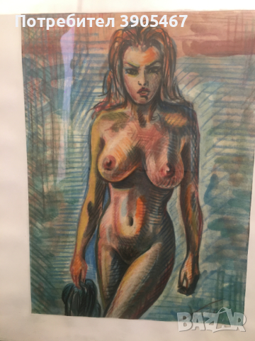 Рисунка, х-к отец Тотю Петров, снимка 3 - Картини - 44526816