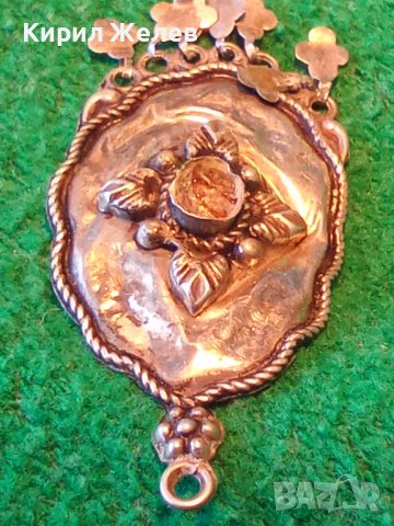 ВЪЗРОЖДЕНСКИ УНИКАЛЕН СРЕБЪРЕН НАКИТ МЕДАЛЬОН ФИНА РЪЧНА ИЗРАБОТКА МНОГО ВИСОКА ПРОБА СРЕБРО 3660, снимка 11 - Антикварни и старинни предмети - 30395130