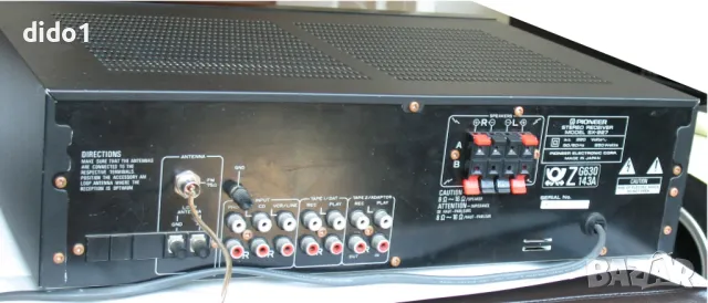 Стерео Ресивър PIONEER SX-227 употребяван, снимка 3 - Аудиосистеми - 48404148