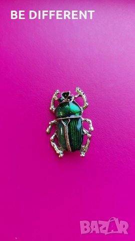 Брошка бръмбар, снимка 2 - Други - 31615149