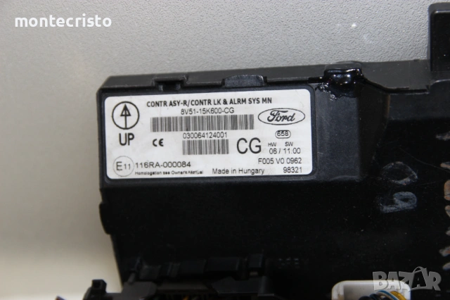 Комфорт модул Ford Fiesta MK7 (2008-2013г.) 8V51-15K600-CG / 8V5115K600CG, снимка 2 - Части - 50062900