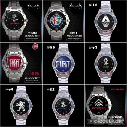 Часовници на различни марки автомобили., снимка 7 - Мъжки - 34548430