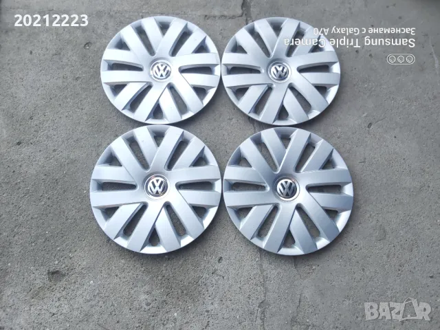 4 броя Оригинални тасове за VW POLO 15