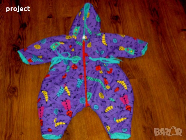 Марков френски космонавт 100% памук.перфектно състояние.от 6 до 9м