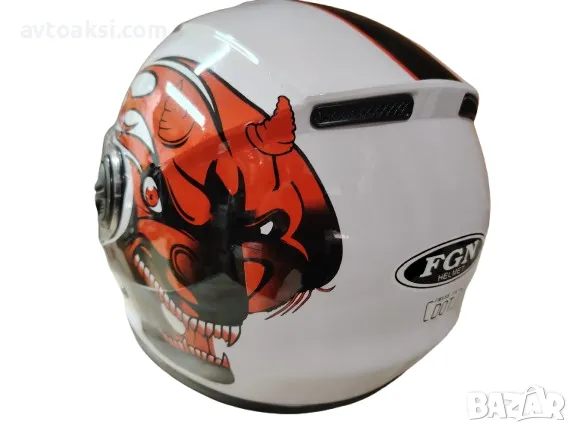 Каска за Мотор/Скутер-854, снимка 7 - Аксесоари и консумативи - 48956681