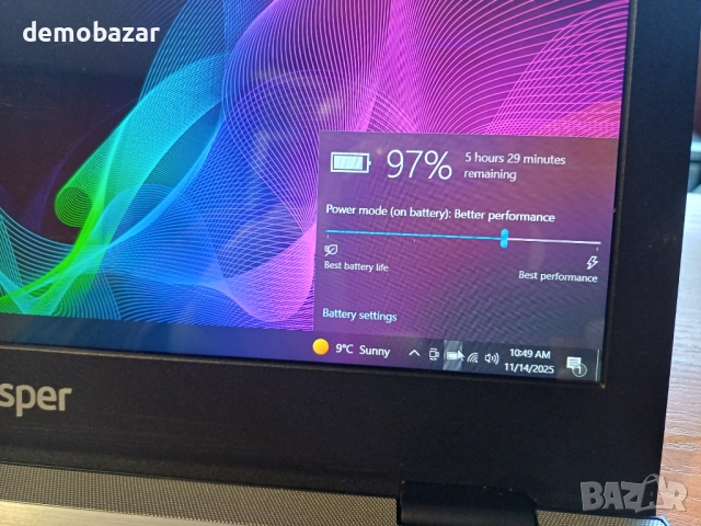 14" FHD IPS Ultrabook Casper™i5/8GB РАМ/256GB SSD, снимка 6 - Лаптопи за дома - 52416238