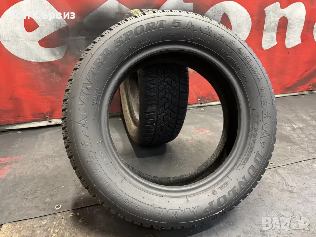 205 60 16, Зимни гуми, Dunlop WinterSport5, 2 броя, снимка 5 - Гуми и джанти - 56046840