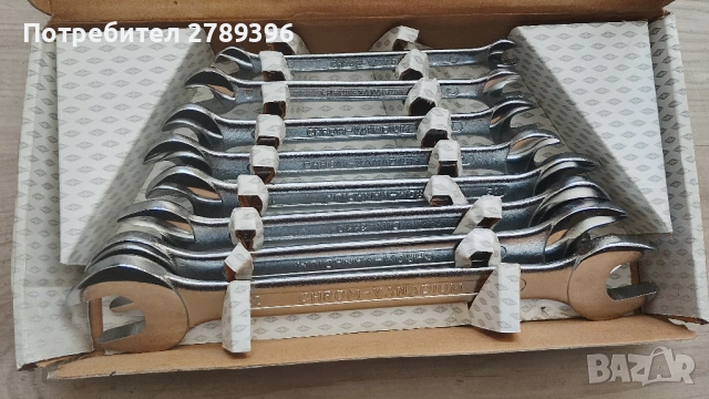 комплект гаечни ключове 8 бр.