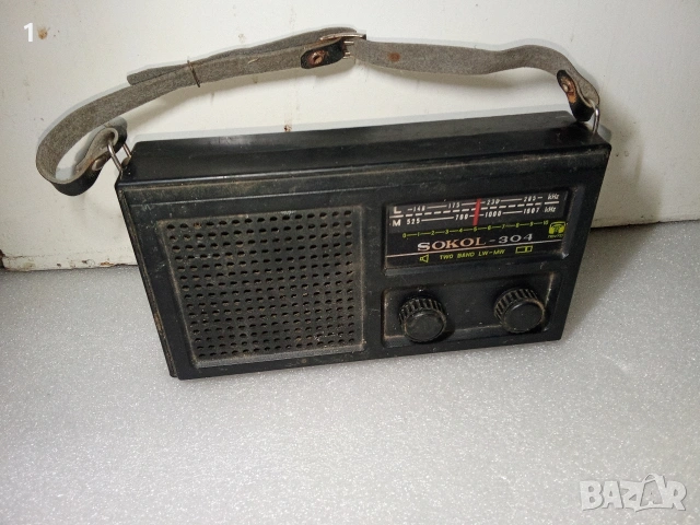 Ретро радио "Сокол", снимка 2 - Антикварни и старинни предмети - 54328644