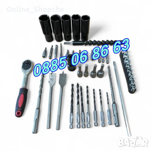 7 в 1 перфоратор, винтоверт, гайковерт, ъглошлайф,саблен/верижен трион, снимка 11 - Други инструменти - 53262171