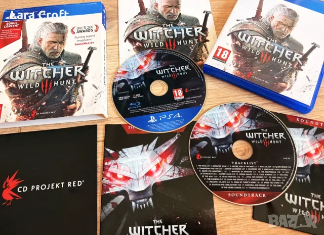 The Witcher 3: Wild Hunt PlayStation 4 PS4 заедно със soundtrack диск, снимка 3 - Игри за PlayStation - 55798211