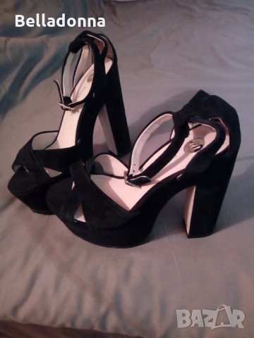 Нови обувки от естествен велур "River Island" , снимка 7 - Дамски елегантни обувки - 31563340