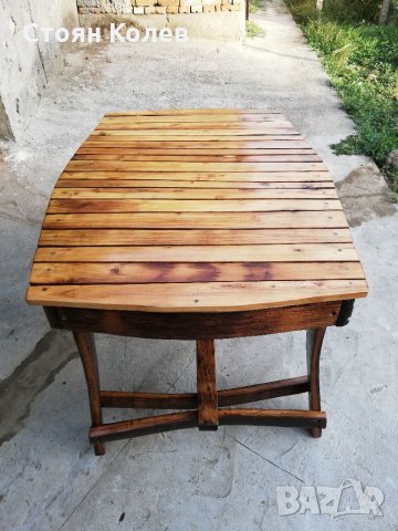 Нов живот на старото буре. , снимка 4 - Маси - 34319930