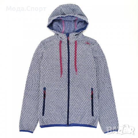 CMP Campagnolo 32H5596 Knit Tech Оригинално Дамско Плетено Горнище Яке Трекинг (L-XL), снимка 4 - Якета - 38729991