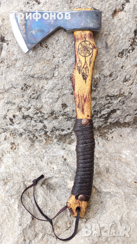 Брадвичка "Tomahawk" - ръчна изработка, снимка 3 - Колекции - 44740550
