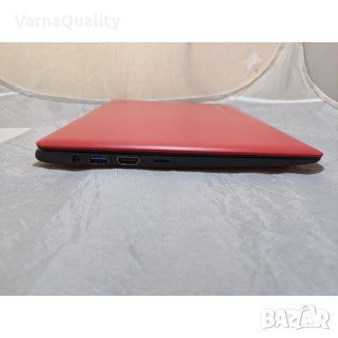11.6" Пъргав червен лаптоп Lenovo Ideapad 110S, 128GB SSD (гаранция), Bluetooth, HDMI, 5ч. батерия, снимка 5 - Лаптопи за работа - 40762817