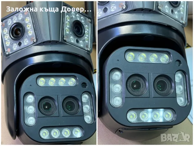 Биокулярна zoom Тройна камера wifi LYLU 12 mpx последен модел 2025 icsee camera kamera, снимка 10 - IP камери - 49851792