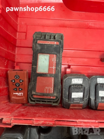 Ротационен  лазер Hilti PR 3-HVSG, снимка 8 - Измервателни инструменти - 51492383
