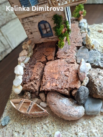 Лято на морският бряг-ръчна изработка., снимка 14 - Декорация за дома - 53173929