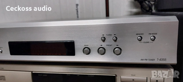 Тунер ONKYO T-4355 RDS, снимка 2 - Ресийвъри, усилватели, смесителни пултове - 53109169