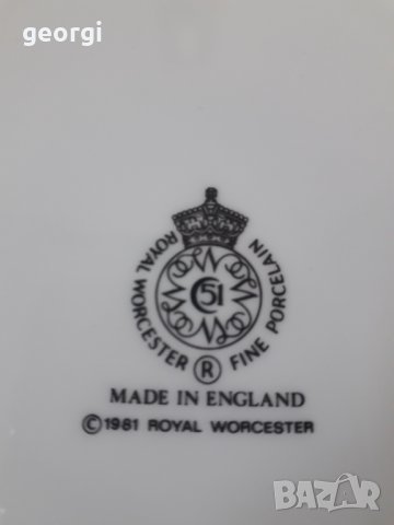 Декоративна чиния от английски порцелан , снимка 6 - Колекции - 32194744