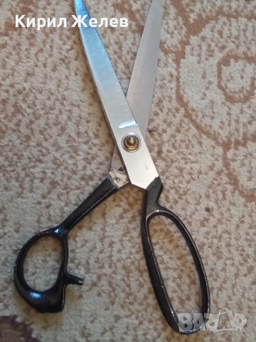 Стара шивашка ножица 50578, снимка 7 - Антикварни и старинни предмети - 52127174