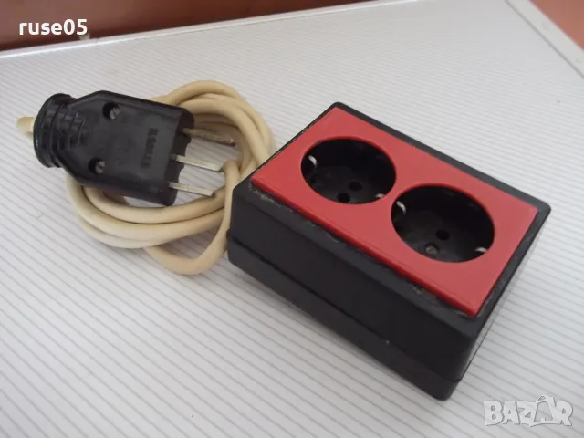 Удължител с разклонител с две гнезда - 2 м. - 1, снимка 5 - Разклонители и удължители - 50155115