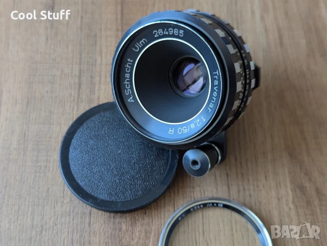 Обектив Travenar 1:2.8/50R Ulm A. Schacht