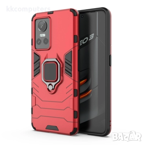 OPPO Realme GT Neo3 Удароустойчив Ring Holder Калъф и Протектор, снимка 10 - Калъфи, кейсове - 52059456