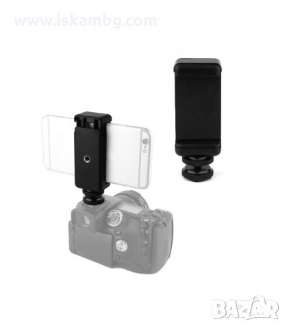 ЩИПКА ЗА СМАРТФОНИ ОТ 6 ДО 10.2 СМ. ЗА ТРИПОД - код 3198, снимка 4 - Селфи стикове, аксесоари - 33887685