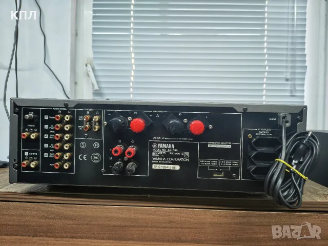 Усилвател YAMAHA AX-596 Titan, снимка 8 - Ресийвъри, усилватели, смесителни пултове - 56368760