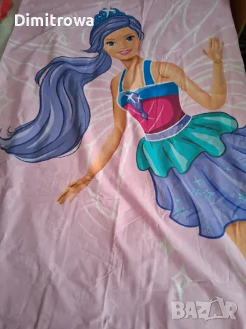 Детски спален комплект Barbie 2 части 2024, снимка 2 - Спално бельо и завивки - 49602030