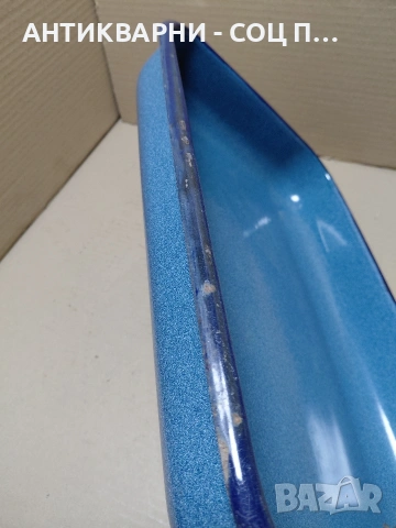 Соц Стара Емалйрана Тава. НОМЕР 218., снимка 11 - Антикварни и старинни предмети - 54347573