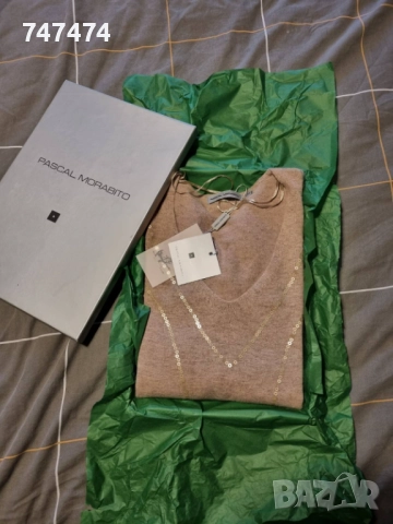 Кашмирен пуловер ХЛ, нов